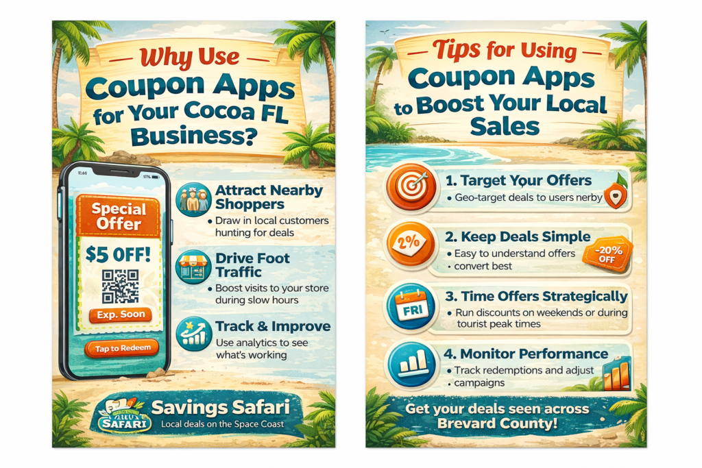 Are coupon apps for local businesses in Cocoa, FL actually worth it?

